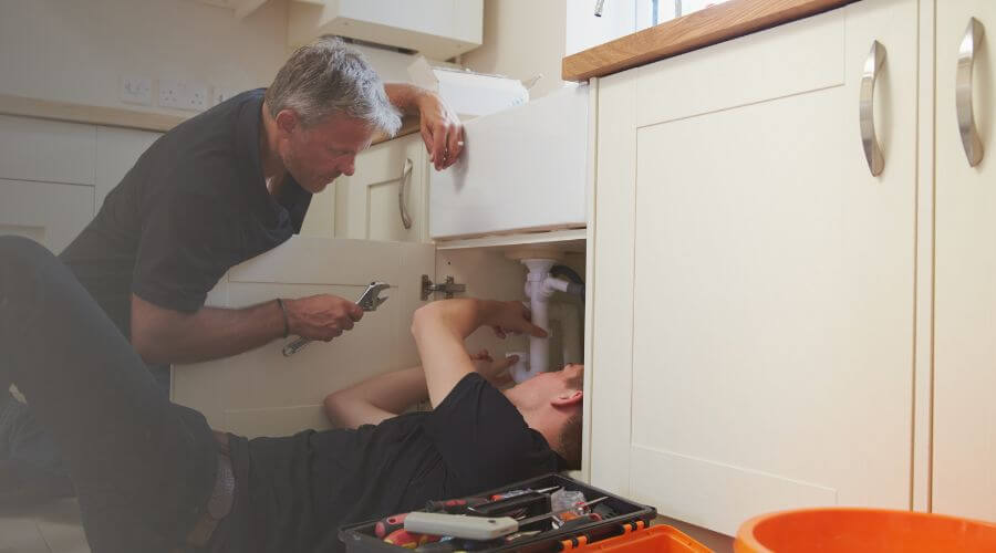 Professional burst pipe repair services in Kennard, IN